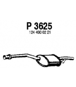 FENNO STEEL - P3625 - Глушитель сред.часть MB C124/W124/S124 84-95